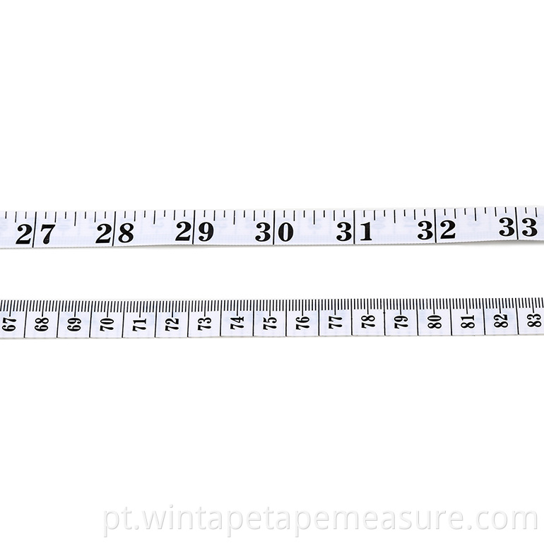 dispositivo de medição de obesidade de dois lados para impressão, fita métrica da cintura